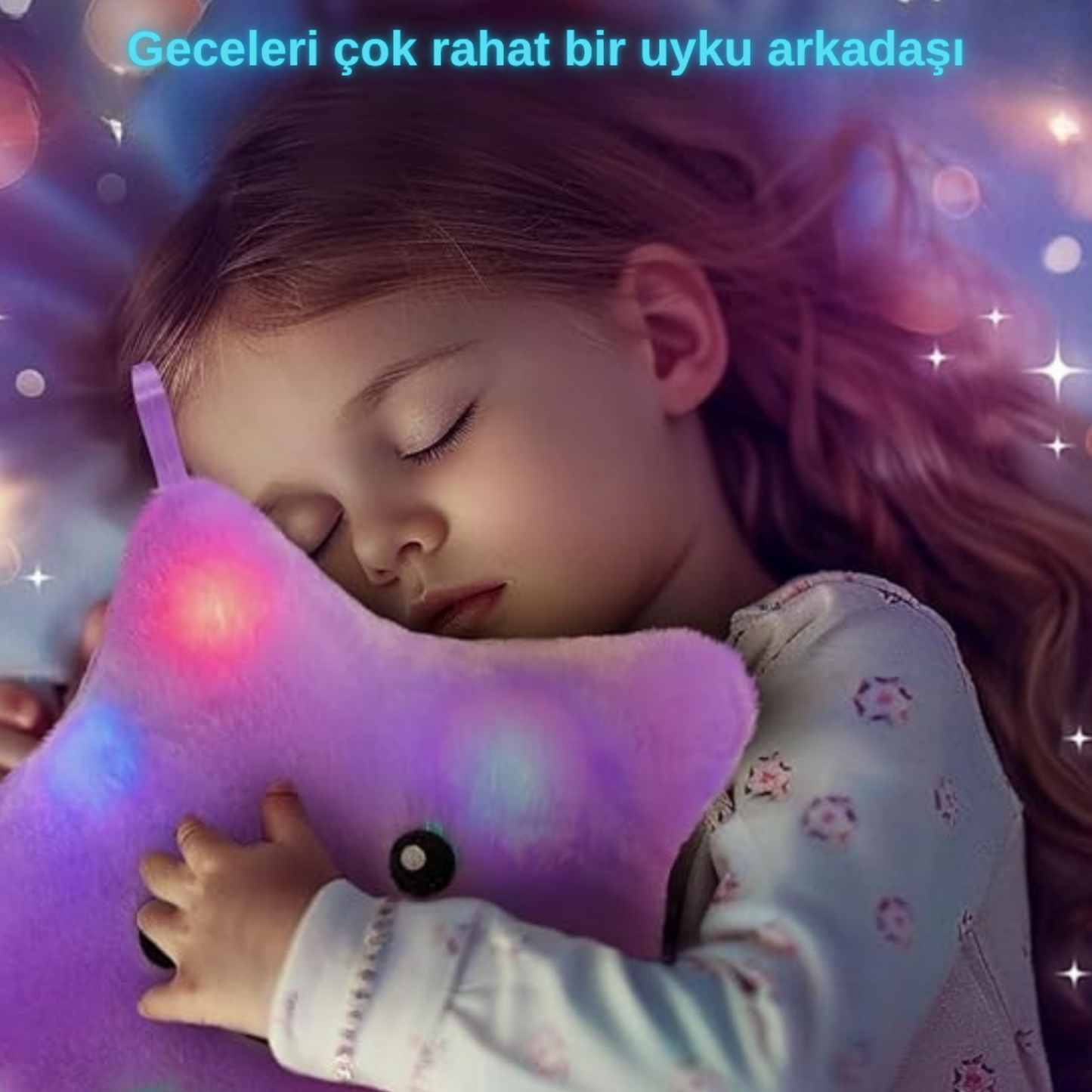 Neşe Pufu – Işıltılı Yıldız Yastık